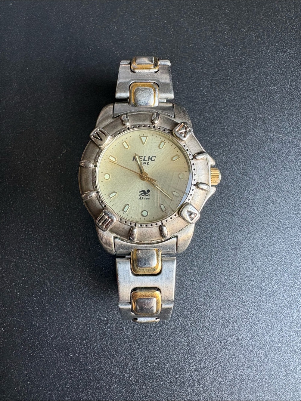 Relic Mens Two-Tone Stainless Steel‎ Water-Resistant Watch